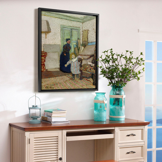Edouard Vuillard,The First Steps,large wall art,framed wall art,canvas wall art,large canvas,M5582