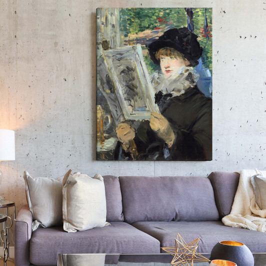 Edouard Manet,Woman Reading,large wall art,framed wall art,canvas wall art,large canvas,M5577