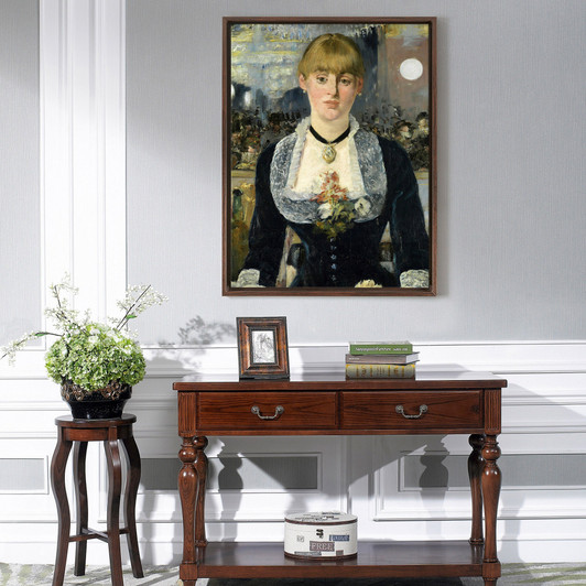 Edouard Manet,Detail from A Bar at the Folies-Bergere,large wall art,framed wall art,canvas wall art,large canvas,M5575
