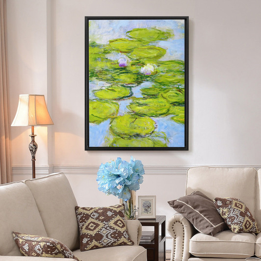 Claude Monet,Nympheas, Detail By Claude Monet,large wall art,framed wall art,canvas wall art,large canvas,M5507