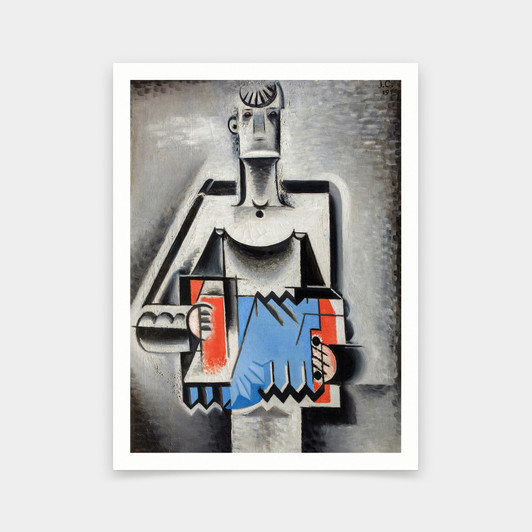 Josef Capek,Accordion Player,art prints,Vintage art,canvas wall art,famous art prints,2V239