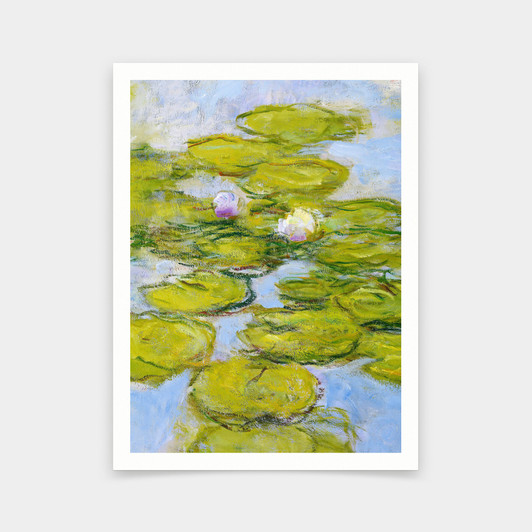 Claude Monet,Nympheas, Detail By Claude Monet,art prints,Vintage art,canvas wall art,famous art prints,2V168