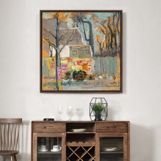 Pierre Bonnard, A corner of Paris circa,canvas print,canvas art,canvas wall art,large wall art,framed wall art,p2750