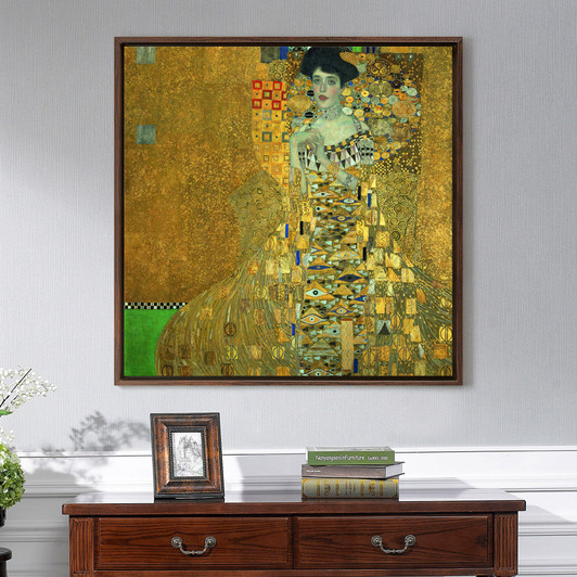 Gustav Klimt,Portrait of Adele Bloch-Bauer I,canvas print,canvas art,canvas wall art,large wall art,framed wall art,p2704