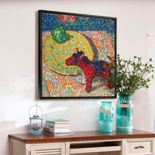 Georgia O'Keeffe,Horse,Cute horse sculpture,canvas print,canvas art,canvas wall art,large wall art,framed wall art,p2685