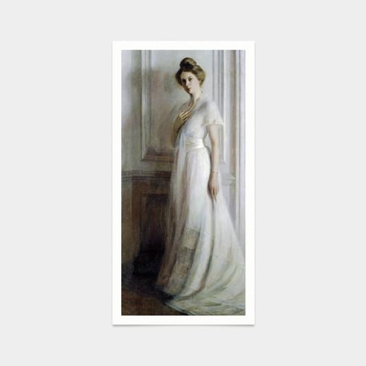 Susan Watkins Serpell,Marguerite,art prints,Vintage art,canvas wall art,famous art prints,vertical narrow prints,V7549