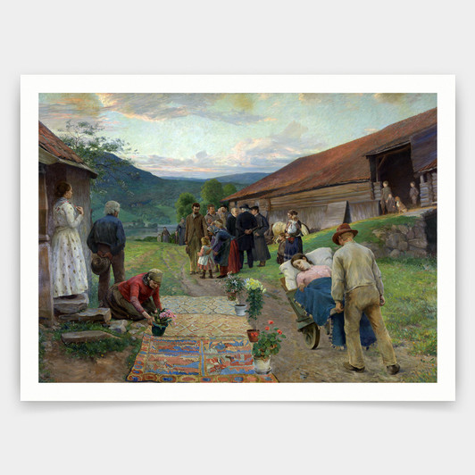 Christian Skredsvig,The Son of Man,art prints,Vintage art,canvas wall art,famous art prints,V3365