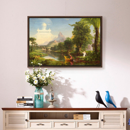 Thomas Cole,The Voyage of Life Youth,canvas print,canvas art,canvas wall art,large wall art,framed wall art,p2105