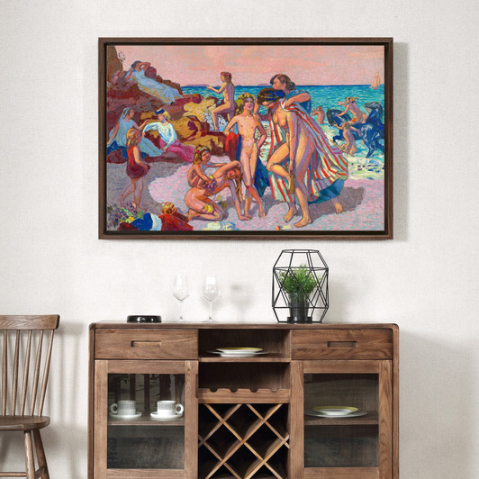 Maurice Denis,Bacchus and Ariadne,canvas print,canvas art,canvas wall art,large wall art,framed wall art,p2012