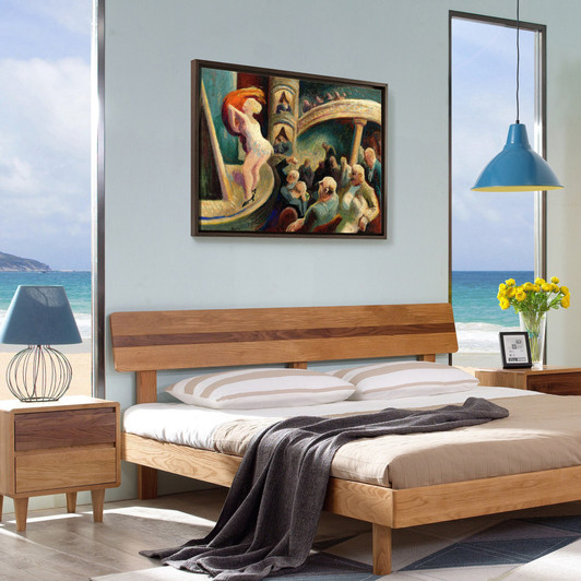 Thomas Hart Benton,Burlesque, 1922,large wall art,framed wall art,canvas wall art,large canvas,M5035