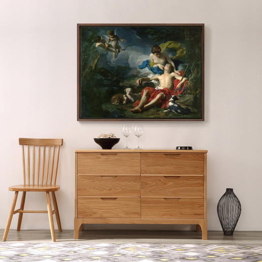 Pierre Revoil,The Tournament,large wall art,framed wall art,canvas wall art,large canvas,M4882