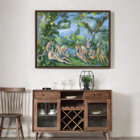 Paul Cezanne,The Bathers,large wall art,framed wall art,canvas wall art,large canvas,M4756