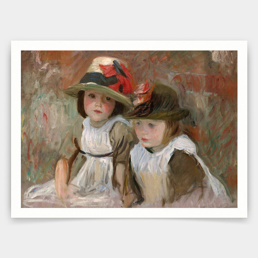 John Singer Sargent,Village Children,art prints,Vintage art,canvas wall art,famous art prints,V4450