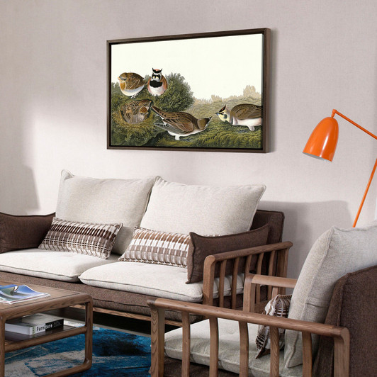 John James Audubon, Shore Lark,The Birds of America,canvas print,canvas art,canvas wall art,large wall art,framed wall art,p1933
