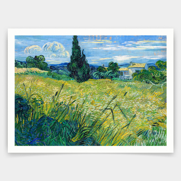 Vincent van Gogh,Green Wheat,art prints,Vintage art,canvas wall art,famous art prints,q1437
