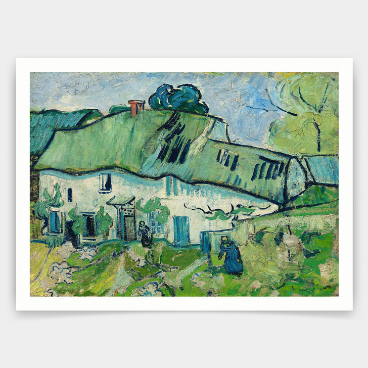 Vincent van Gogh,Farmhouse,art prints,Vintage art,canvas wall art,famous art prints,q1430