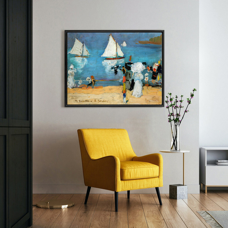 Joaquin Sorolla,Sun and Sea, 1912,large wall art,framed wall art,canvas wall art,large canvas,M4363
