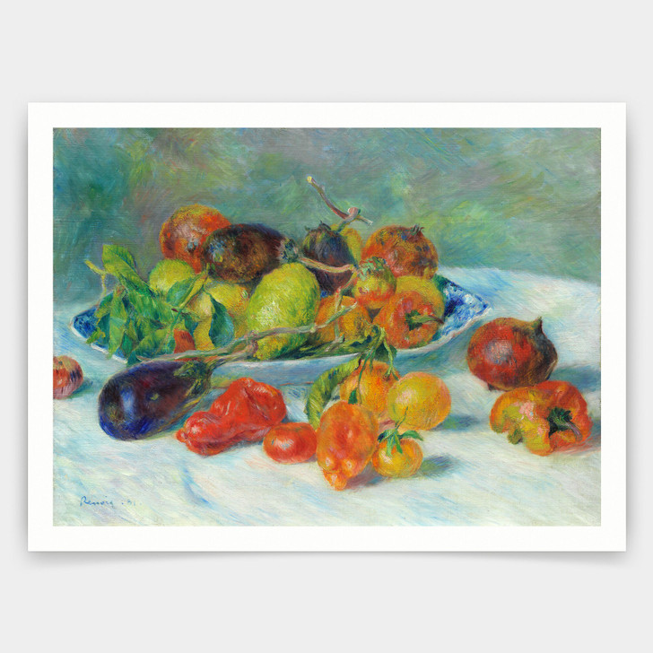 Pierre Auguste RenoirFruits of the Midi,1881,art prints,Vintage art,canvas wall art,famous art prints,q1319