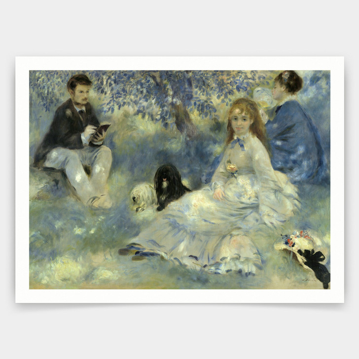 Pierre Auguste Renoir,Henriot Family,art prints,Vintage art,canvas wall art,famous art prints,V4857