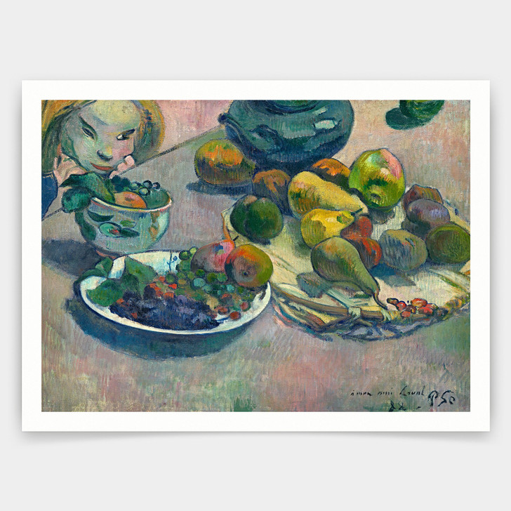 Paul Gauguin,Fruit 1888,art prints,Vintage art,canvas wall art,famous art prints, q1286