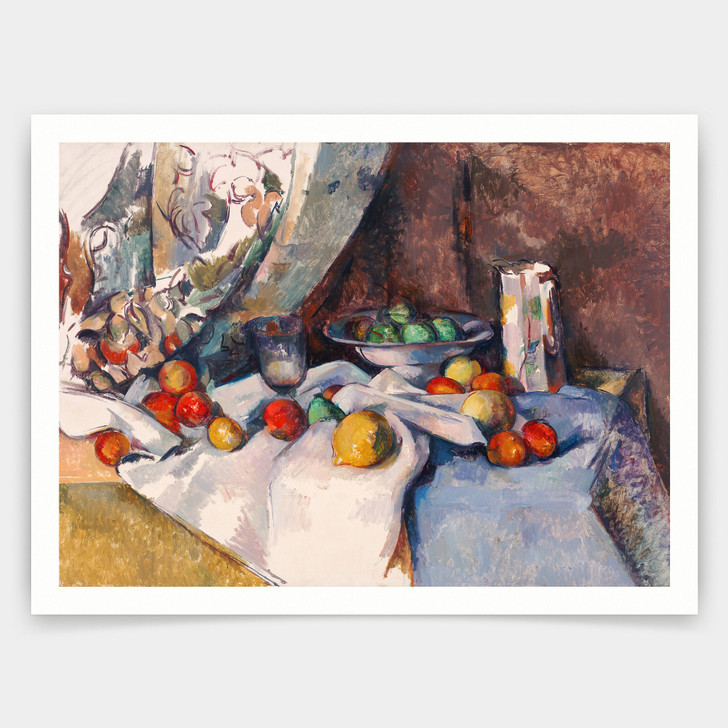 Paul Cézanne,Still Life with Apples,art prints,Vintage art,canvas wall art,famous art prints, q1267