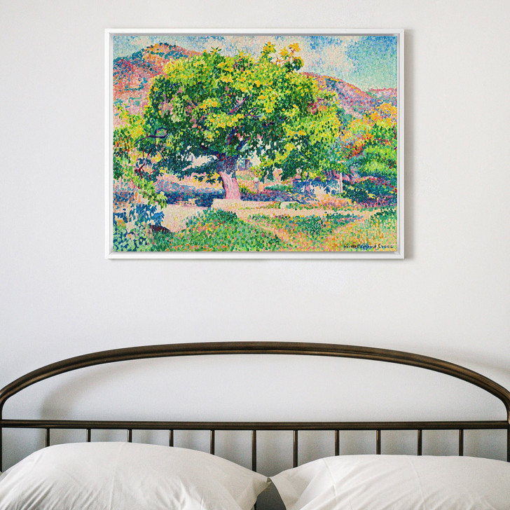 Henri Edmond Cross,Around My House,large wall art,framed wall art,canvas wall art,large canvas,M4067