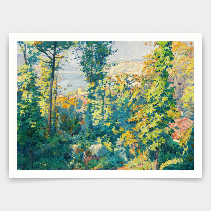 Joaquim Lopes,Spring morning,art prints,Vintage art,canvas wall art,famous art prints,q1155