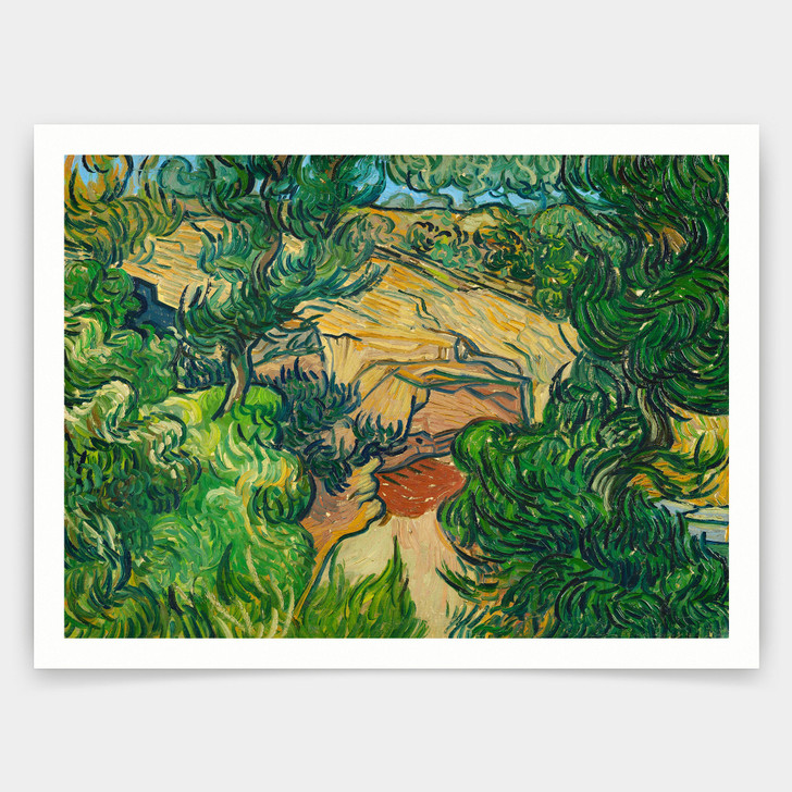 Vincent van Gogh,Entrance to a Quarry,art prints,Vintage art,canvas wall art,famous art prints,V5079