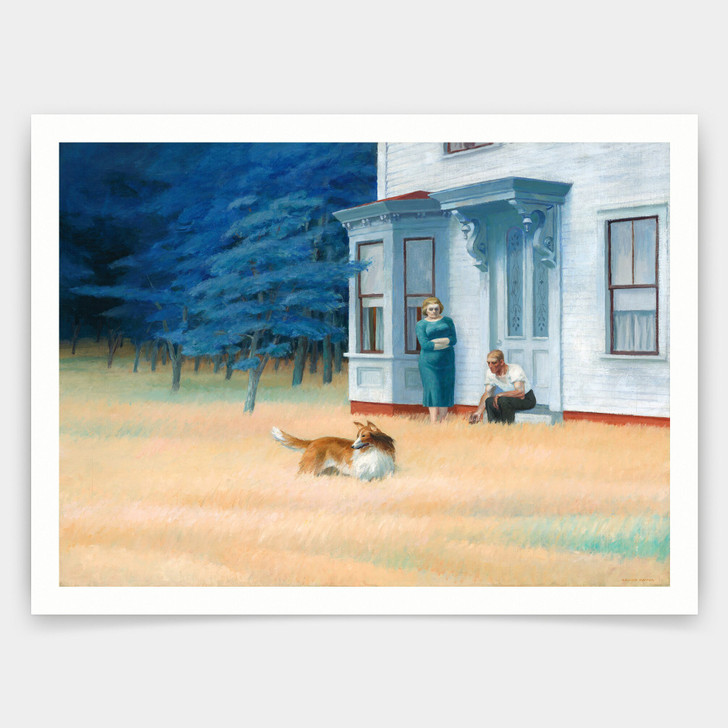Edward Hopper,Cape Cod Evening,art prints,Vintage art,canvas wall art,famous art prints,q969