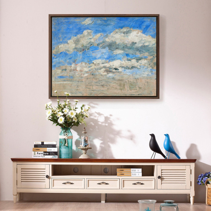 Eugene Boudin,Study of the Sky,large wall art,framed wall art,canvas wall art,large canvas,M3672