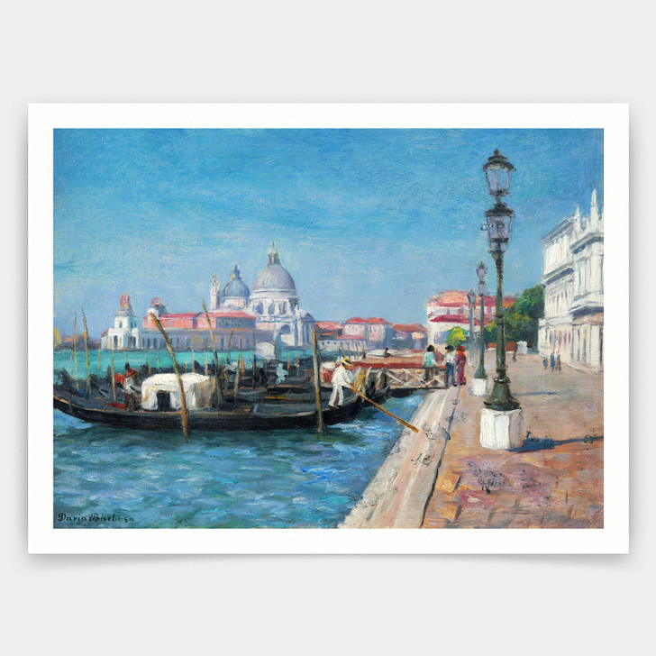 Dario Villares Barbosa,Veneza Venice,art prints,Vintage art,canvas wall art,famous art prints,q929