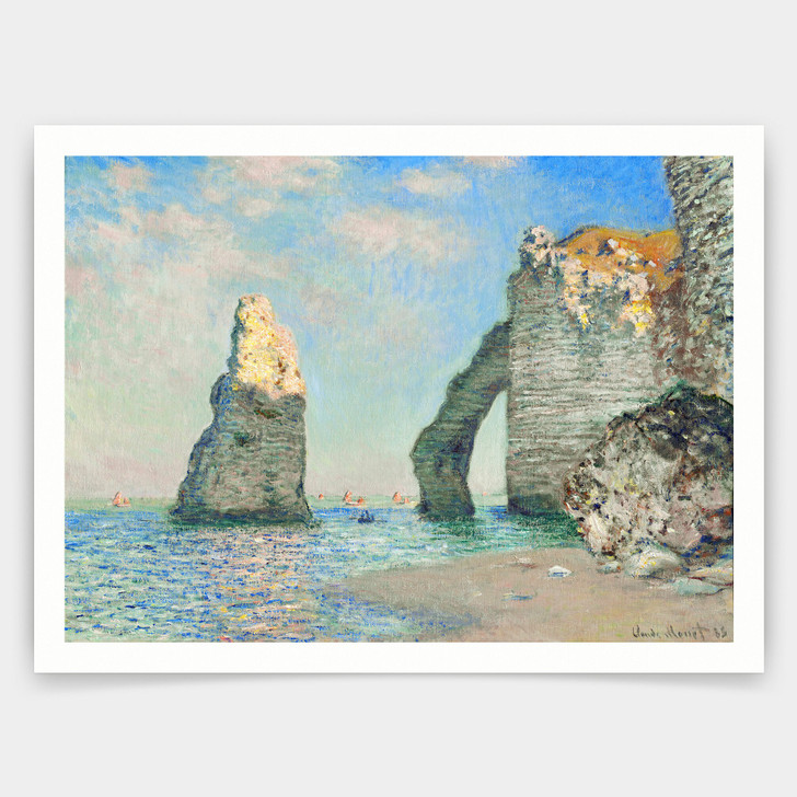 Claude monet,the cliffs at Étretat,art prints,Vintage art,canvas wall art,famous art prints,q899