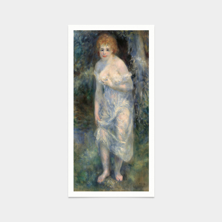 Pierre Auguste Renoir,The Source,art prints,Vintage art,canvas wall art,famous art prints,vertical narrow prints,V7763