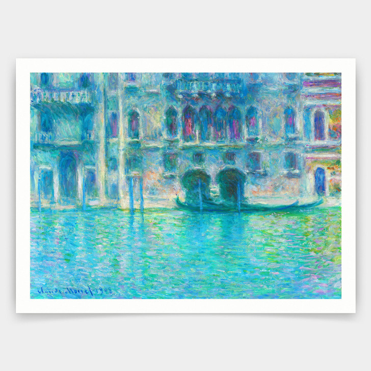 Claude Monet,Palazzo da Mula, Venice,art prints,Vintage art,canvas wall art,famous art prints,q871