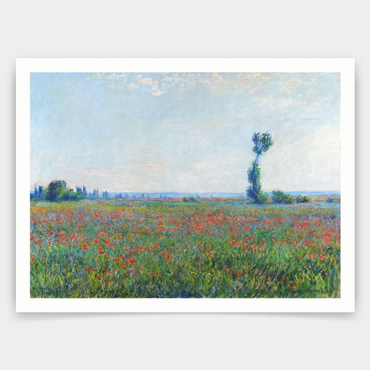 Claude Monet,Champ de coquelicots,art prints,Vintage art,canvas wall art,famous art prints,q852