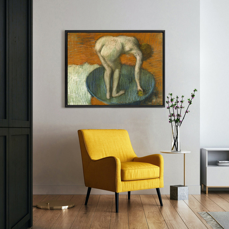 Edgar Degas,Femme Au Tub Drawing,large wall art,framed wall art,canvas wall art,large canvas,M3525