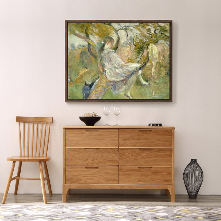 Berthe Morisot,In the Apple Tree,large wall art,framed wall art,canvas wall art,large canvas,M3209