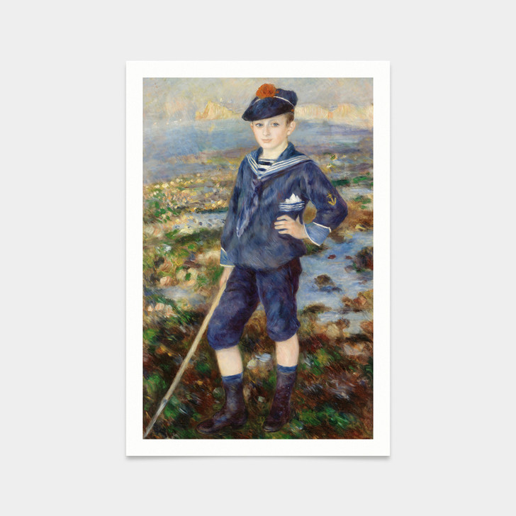 Pierre Auguste Renoir,Sailor Boy,art prints,Vintage art,canvas wall art,famous art prints,V2841