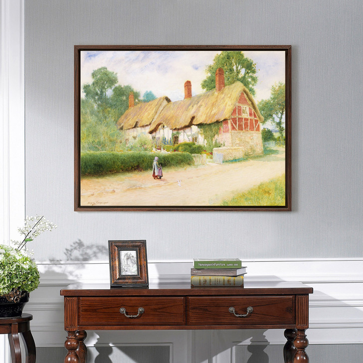 Arthur Claude Strachan,Ann Hathaway's Cottage,large wall art,framed wall art,canvas wall art,large canvas,M3147