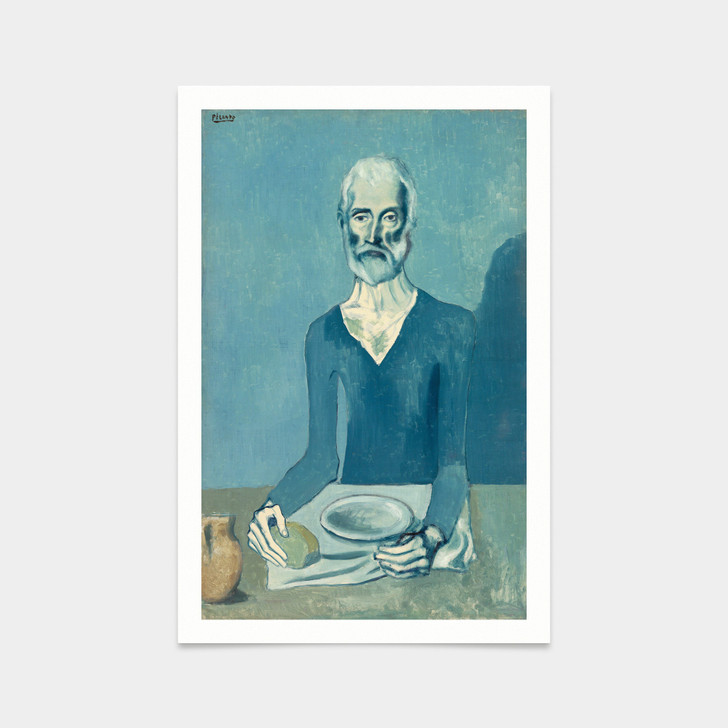 Pablo Picasso,The Ascetic,art prints,Vintage art,canvas wall art,famous art prints,V2810