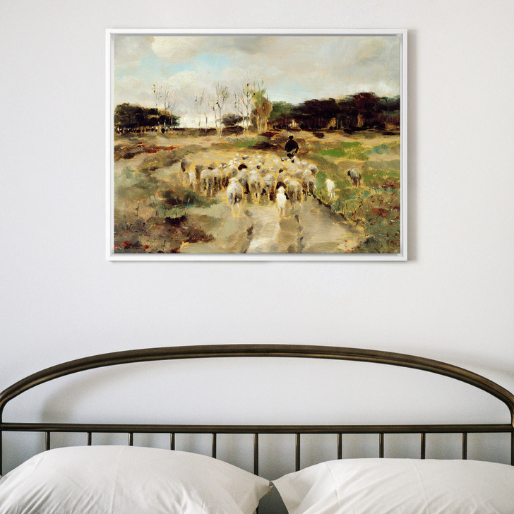 Anton Mauve,Sheep Flock,large wall art,framed wall art,canvas wall art,large canvas,M3129