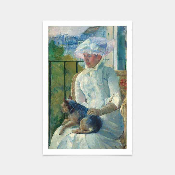 Mary Cassatt,Young Girl at a Window,art prints,Vintage art,canvas wall art,famous art prints,V2777