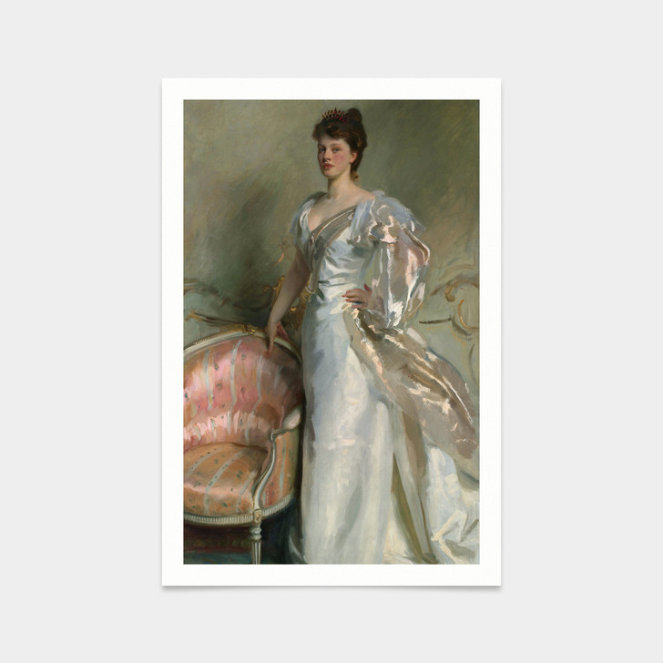 John Singer Sargent,Mrs. George Swinton,Elizabeth Ebsworth,art prints,Vintage art,canvas wall art,famous art prints,V2649