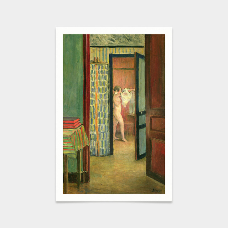 Henri Lebasque,The Toilet,art prints,Vintage art,canvas wall art,famous art prints,V2494