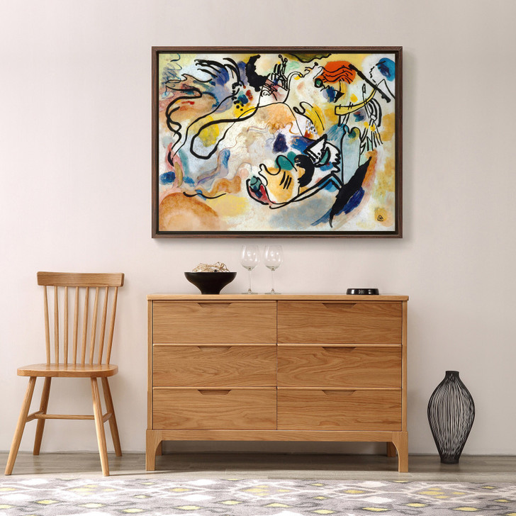 Wassily Kandinsky,Jüngster Tag,The Day of the Last Judgement,canvas print,canvas art,canvas wall art,large wall art,framed wall art,p1489