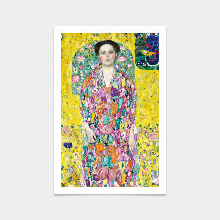 Gustav Klimt,Portrait of Eugenia Primavesi,art prints,Vintage art,canvas wall art,famous art prints,V2472