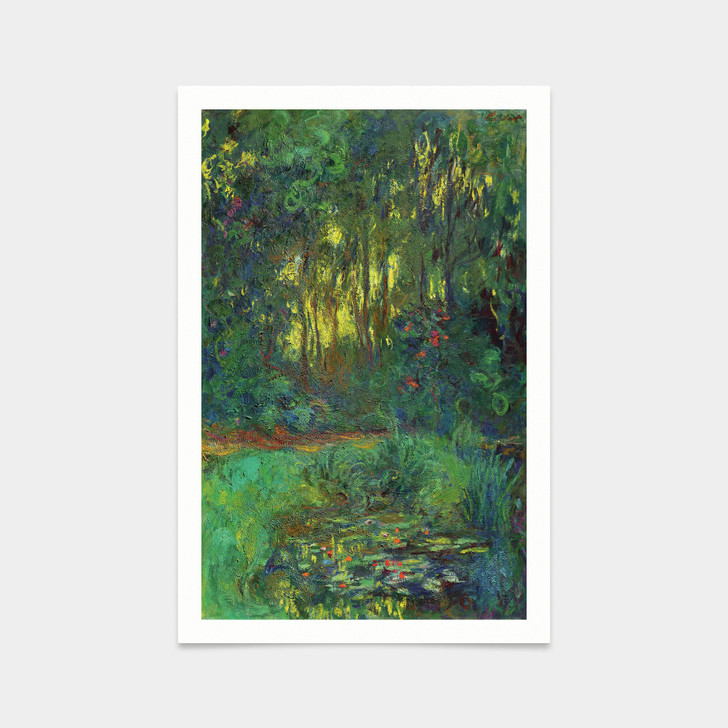 Claude Monet,Coin du bassin aux nympheas,art prints,Vintage art,canvas wall art,famous art prints,V2331