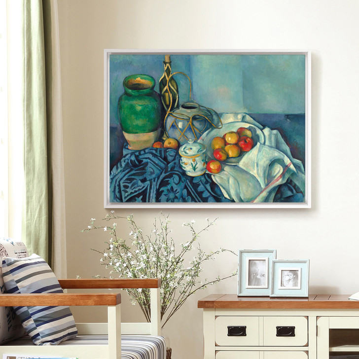 Paul Cézanne,Still Life with Apples,canvas print,canvas art,canvas wall art,large wall art,framed wall art,p1269