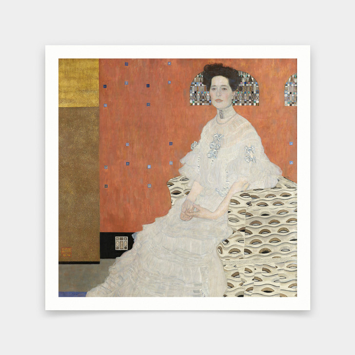 Gustav Klimt,Fritza Riedler 1906,art prints,Vintage art,canvas wall art,famous art prints,q2700