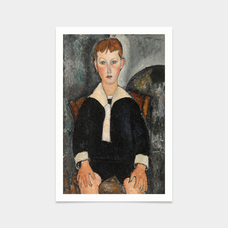 Amedeo Modigliani,Boy in Sailor Suit,art prints,Vintage art,canvas wall art,famous art prints,V2208